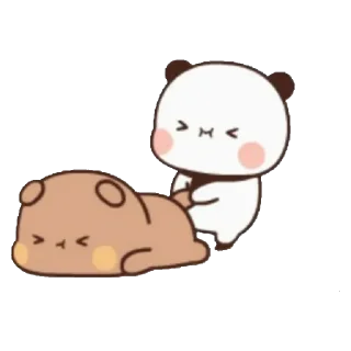 Sticker from Panda Gemoi By @ofcsaraya