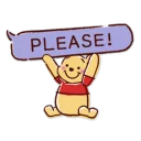 Sticker from 維尼豬