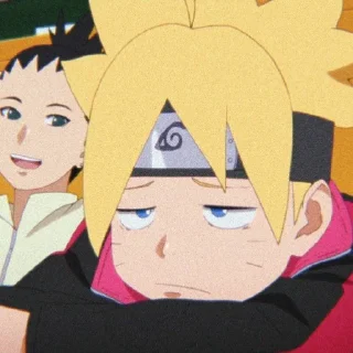 Sticker from boruto