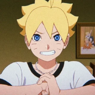 Sticker from boruto