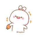 🤣 emoji @stickers_gifs_store🇦𝙨𝙞𝙛𝙖✿ ⃝⃝ 🦋's ani-pack (@Yone_Robot) 2 Telegram sticker 9 of 50