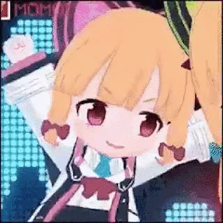 🥳 emoji 小桃！小桃！  @DimensionID Telegram sticker 6 of 73