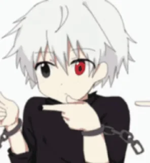 🙂 emoji ༄༅ᴳᵒʲᵒメ𝘚ᴀᴛᴏʀᴜ°༆〖五条 悟〛's video pack (@Marin_Roxbot) Telegram sticker 8 of 18