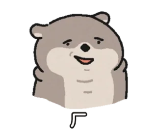 😕 emoji (S1.EP5) 嗚比的朋友_我很忙耶 @moe_sticker_bot Telegram sticker 13 of 40