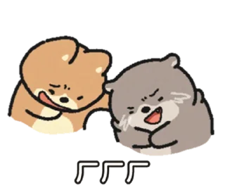 😂 emoji (S1.EP5) 嗚比的朋友_我很忙耶 @moe_sticker_bot Telegram sticker 14 of 40