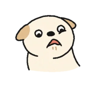 😒 emoji (S1.EP5) 嗚比的朋友_我很忙耶 @moe_sticker_bot Telegram sticker 12 of 40
