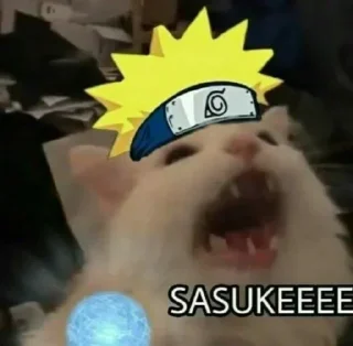 Sticker from Narutos kang pack