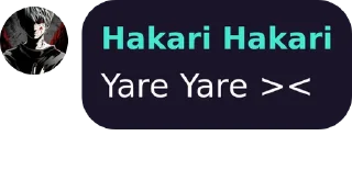 🙂 emoji Hakari's Sticker Pack (@Zeroo_Twoo_Bot) Telegram sticker 13 of 52
