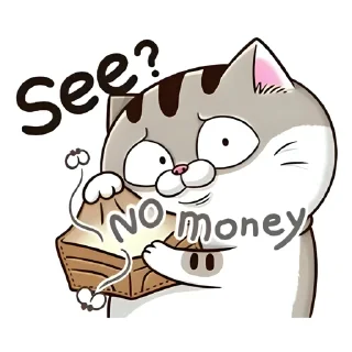 🤑 emoji Meow Meow @Melius_Major Telegram sticker 11 of 79
