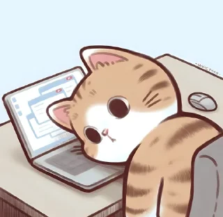 😦 emoji Meow Meow @Melius_Major Telegram sticker 17 of 79