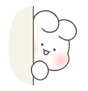 ⭐ emoji Creampuff Bunny Shuya! @deazzle Telegram sticker 8 of 24
