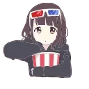 🍿 emoji @BeatsToHell913's kang pack Vol.1 (Animated) Telegram sticker 8 of 47