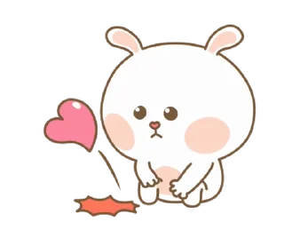 😒 emoji @stickers_gifs_store cute couple pack 😍❤️ — @stckrRobot Telegram sticker 17 of 24