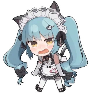 ⭐ emoji 妮姬动图 @nikkejp_pd Telegram sticker 2 of 32