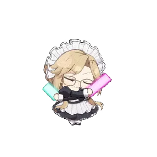 ⭐ emoji 妮姬动图 @nikkejp_pd Telegram sticker 7 of 32