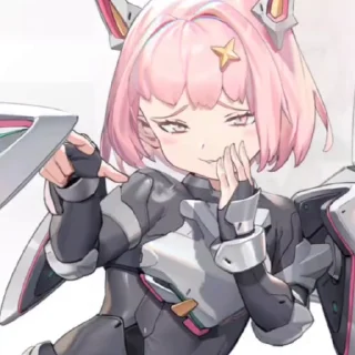 😅 emoji 妮姬动图 @nikkejp_pd Telegram sticker 10 of 32