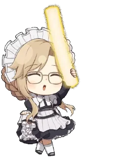 ⭐ emoji 妮姬动图 @nikkejp_pd Telegram sticker 6 of 32