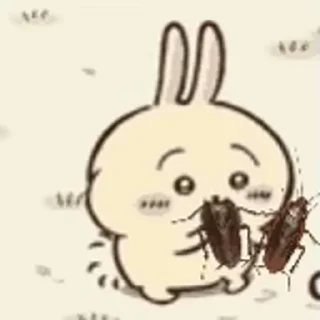 ⭐ emoji chiikawa eat food Telegram sticker 5 of 16