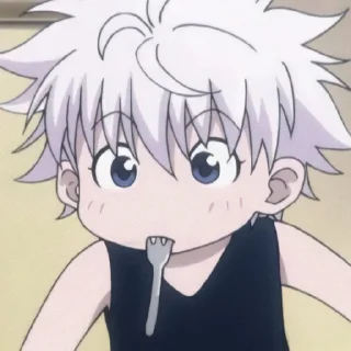 ⚡️ emoji @stikeranimex - killua Telegram sticker 10 of 27