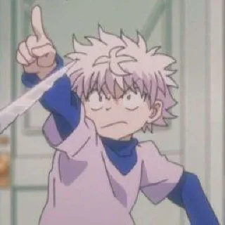 ⚡️ emoji @stikeranimex - killua Telegram sticker 24 of 27