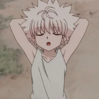 ⚡️ emoji @stikeranimex - killua Telegram sticker 23 of 27