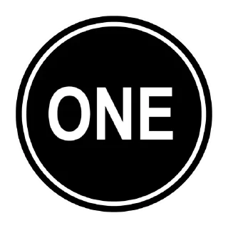Sticker from ONE
