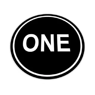 Sticker from ONE