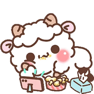 Sticker from domba sheep @stickieri