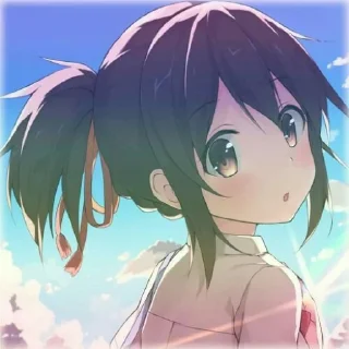 Sticker from | Mitsuha Miyamizu |