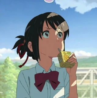 Sticker from | Mitsuha Miyamizu |