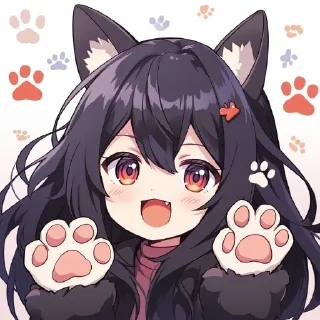 Sticker from Akuu's cuties(⁠｡⁠•̀⁠ᴗ⁠-⁠)⁠✧
