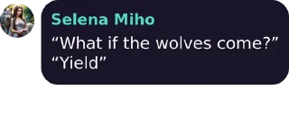 🤔 emoji Selena's sticker pack (@Mikasa_Ackr_bot) Telegram sticker 8 of 35