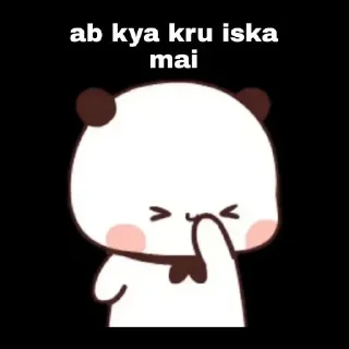 🤦‍♀ emoji Bubu dudu @r_squared_rishabh Telegram sticker 9 of 117