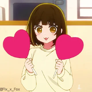 ❤️ emoji 𝙲𝙻𝙰𝚂𝚂𝙸𝙴|愛's video pack (@Shinobu_robot) Telegram sticker 13 of 54