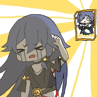 Sticker from 𝙲𝙻𝙰𝚂𝚂𝙸𝙴|愛's video pack (@Shinobu_robot)
