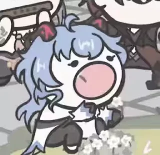 😂 emoji 𝙲𝙻𝙰𝚂𝚂𝙸𝙴|愛's video pack (@Shinobu_robot) Telegram sticker 14 of 54