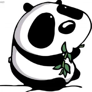 Sticker from 我爱小熊猫