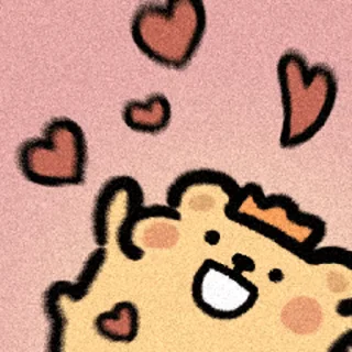 ⭐ emoji 小熊虫 @Stickers_AChansp Telegram sticker 15 of 16