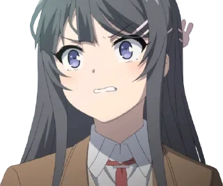 😠 emoji @Notzerotwoo Vol.sakurajima_queen Telegram sticker 24 of 119