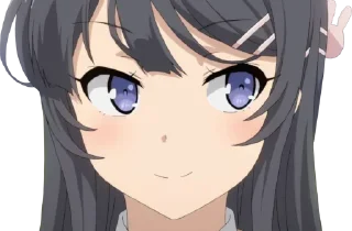 😏 emoji @Notzerotwoo Vol.sakurajima_queen Telegram sticker 8 of 119