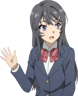 👋 emoji @Notzerotwoo Vol.sakurajima_queen Telegram sticker 2 of 119