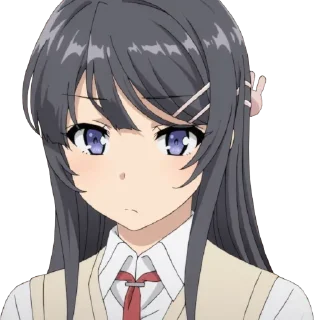 😒 emoji @Notzerotwoo Vol.sakurajima_queen Telegram sticker 17 of 119