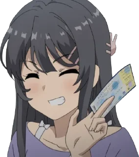😁 emoji @Notzerotwoo Vol.sakurajima_queen Telegram sticker 5 of 119