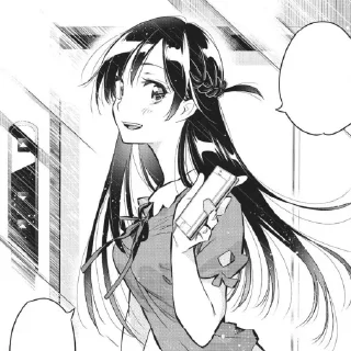 ☁️ emoji Chizuru ⭒@Lovelypackies ﹅ Telegram sticker 6 of 75