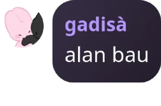 Sticker from This is a secret pack by @QuotLyBot