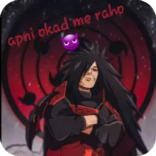 Sticker from Madara uchiha 😈