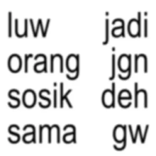 Sticker from paham!