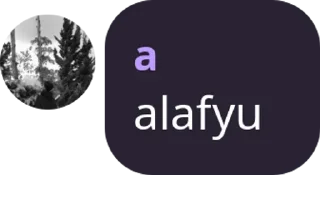Sticker from for you, love