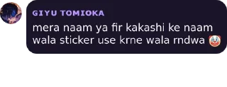 Sticker from kakashi ka roast ka stickers