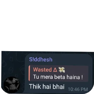 👍 emoji Baap ka stickers Telegram sticker 11 of 109